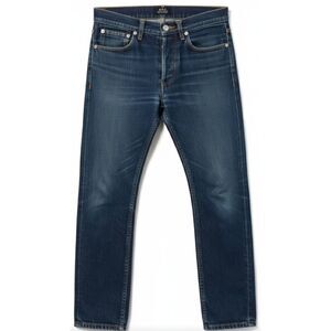 Apc Womens size 26 straight leg faded denim Jeansdark blue